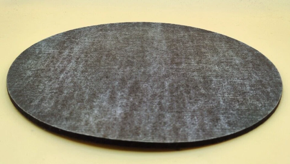 Hey Sign Sitzauflage Wollfilz Stuhl rund 30 cm x 5 mm Schoko 27 Wolle Filz AR - Bild 3 von 4