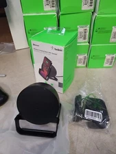 Belkin 10W Qi Wireless Fast Charging Stand w/ Bluetooth Speaker - Black