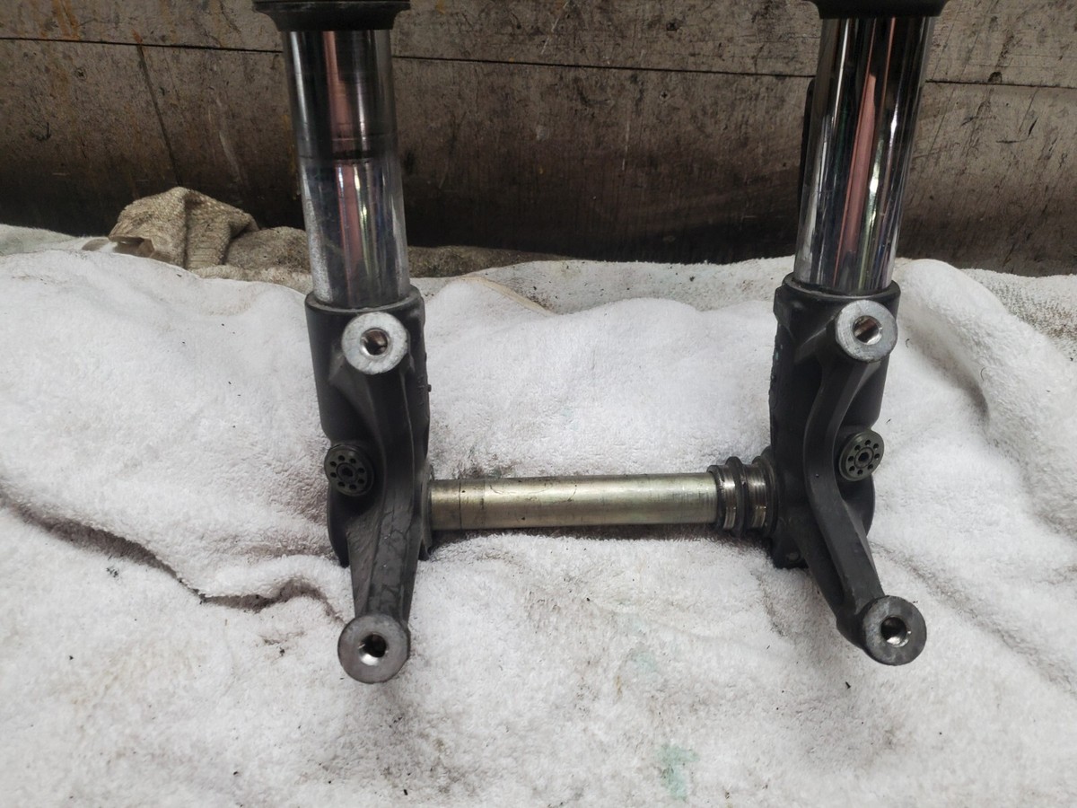 2011 Kawasaki ZX6R Ninja ZX6 ZX 6 R Left & Right Fork Forks W