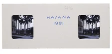 Stereo Realist Slide - HAVANA Cuba - 1951 Kodachrome