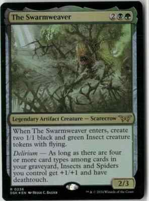 FOIL The Swarmweaver - Duskmourn - NM - MtG | eBay