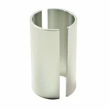 OMNI Racer WORLDS LIGHTEST Stem Shim 1-1/8" to 1" steerer 50mm: SILVER