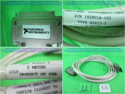National Instruments 182801A-002, MIXI-2 Cable 2m. as photo National Instruments 182801A-002, MIXI-2 Cable 2m. as photo