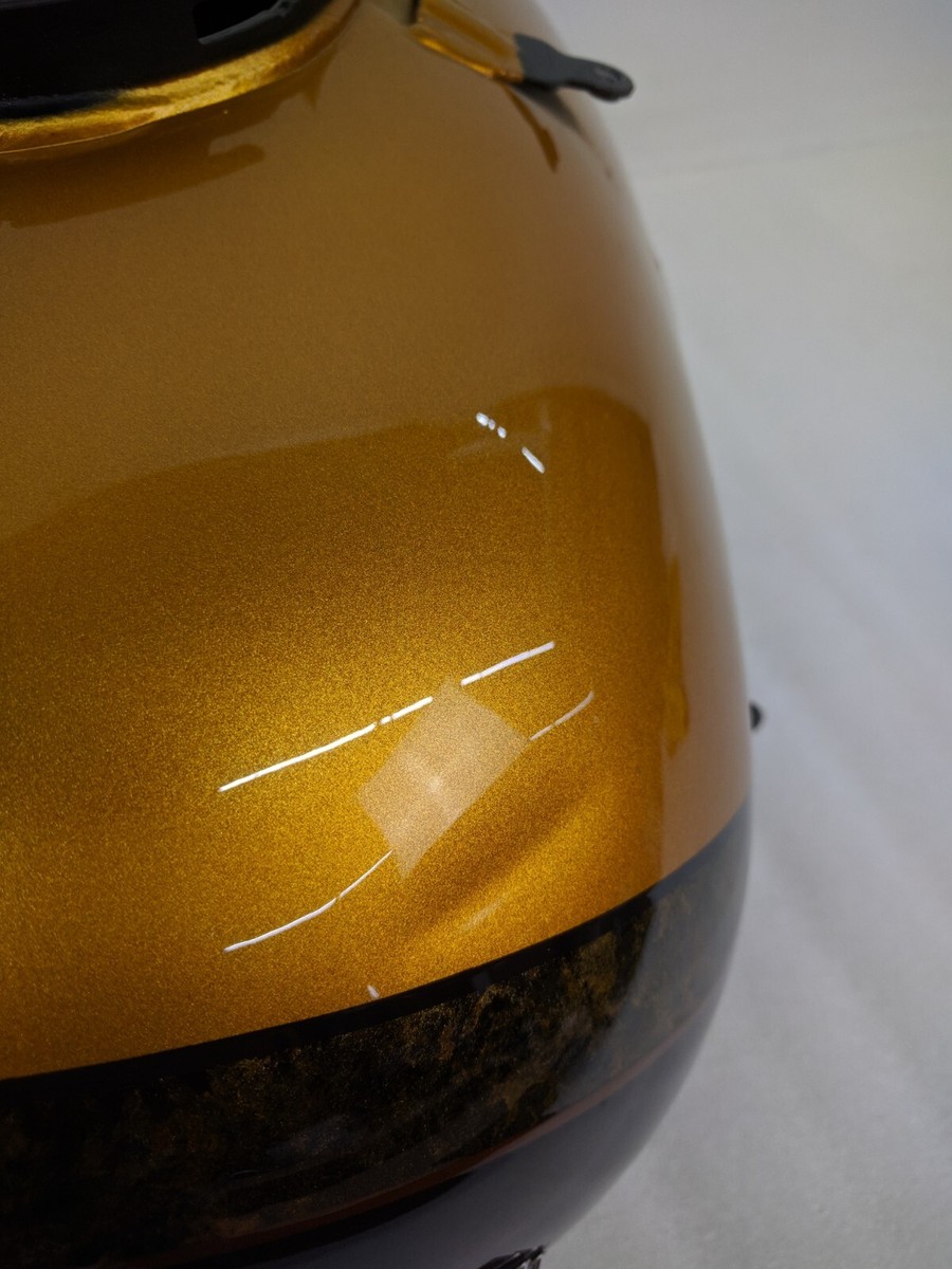 2015 OEM Harley-Davidson FLHTKSE CVO Limited Tank Gold Rush And