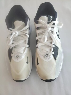 Nike Kyrie TB Low White Black Gold Women's Size EUC!