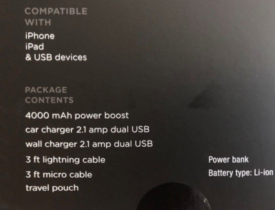 Vivitar Power Essential Charging Kit w/ Wall & Car Charger iPhone Android 