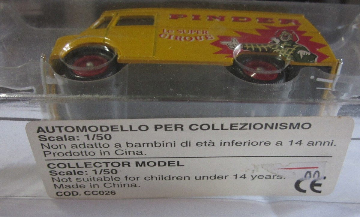 DECALCOMANIE DECALS cirque pinder pinderland - Modélisme