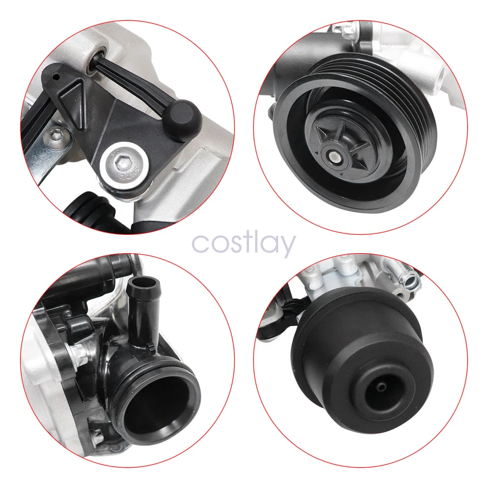 Nuevo juego de 1 bomba de agua para Mercedes-Benz CLA250 2014-2018 GLA250 2015-2018 EE. UU. Foto 4 de 4