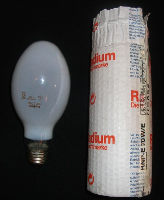 Lampada Al Sodio Alta Pressione RNP-E/LR 150W/S/230/E40 - Per Illuminazione Industriale - Foto 12