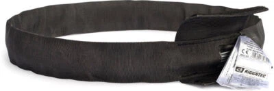 Riggatec Rundschlinge Steelflex Schwarz 2t. Nutzlänge:1,0 m - Umfang:2,0 m