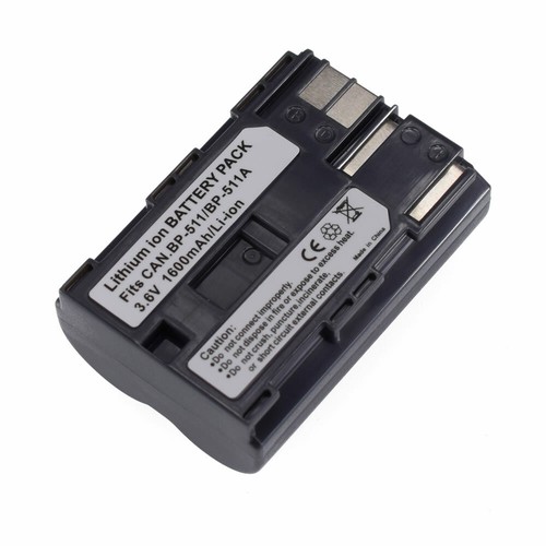 Replacement Battery or charger for Canon BP-511 CB-5L & EOS 40D EOS 50D EOS D30 - Picture 22 of 24