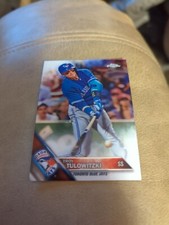 2016 Topps Chrome Troy Tulowitzki #194 Toronto Blue Jays