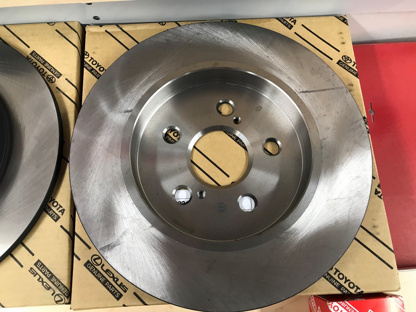 20102016 TOYOTA PRIUS GENUINE OEM NEW REAR BRAKE KIT ROTORS PAD KIT