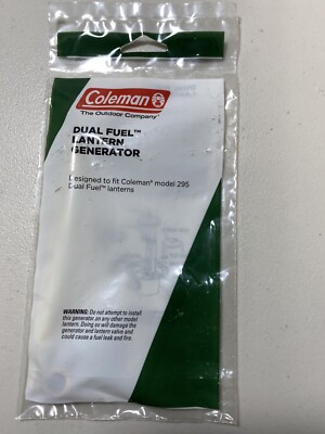 Coleman 295 Dual Fuel Lantern Generator # 295-5891