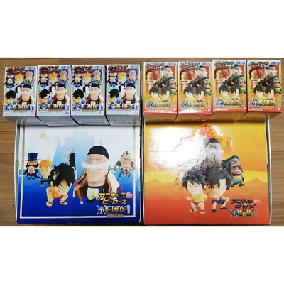 Anime Chara Heroes ONE PIECE Marineford Edition MINI BIG HEAD FIGURE Near Mint