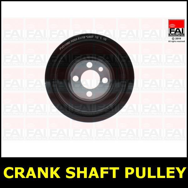 Crank Shaft Pulley Fits VW EOS GOLF GOLF PLUS Opt1/2 V VI VII 1.6 2.0 0801DVF