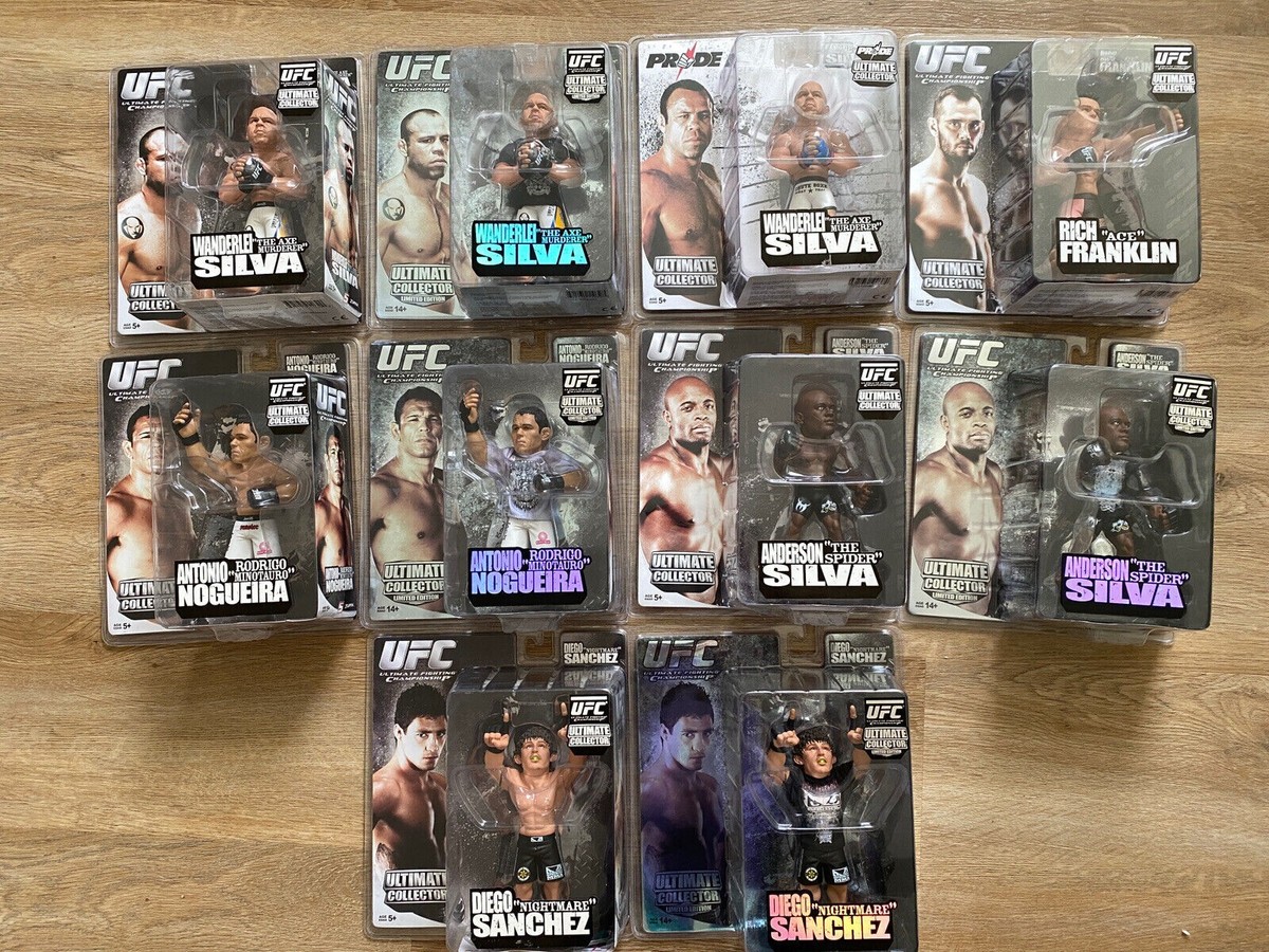 RARE UFC Ultimate Collector Round 5 Series 1-4 Set w/ Limited