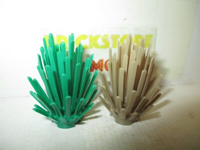 10 Stück Klemmbaustein-Pflanzen „Prickly Bush“ – Kompatibel Mit Lego® In Dunkelbraun