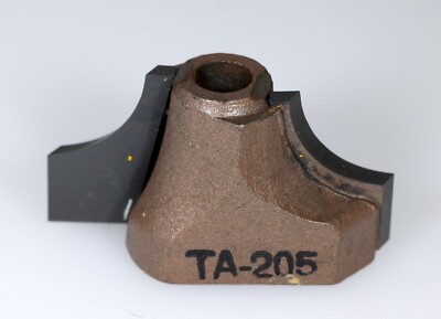 Ocemco OCM-TA-205, Carbide 5/16 Radius, 1-1/8'' Cut Diameter Roundover Router Bit