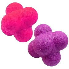 2 Pack Reaction Balls Agility Training Ball Hand Eye Coordination Training Sp...