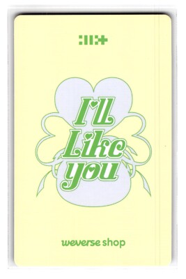 ILLIT タレントカード I'll Like イロハ　IROHA ILLIT Iroha Photocard | I'LL LIKE YOU Weverse POB | eBay