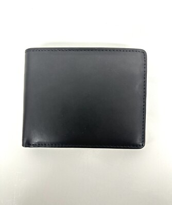 Men's HIMI Remember Black Leather Bifold Wallet with RFID Protection