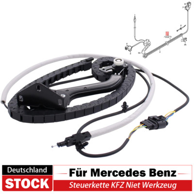 FÜR MERCEDES SPRINTER 906 CRAFTER UNTEN 40 ROLLENFÜHRUNG SCHIEBETÜR ENERGIEKETTE