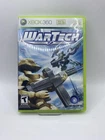 WarTech Senko No Ronde Microsoft Xbox 360 Video Game Ubisoft Mech Shooter Teen