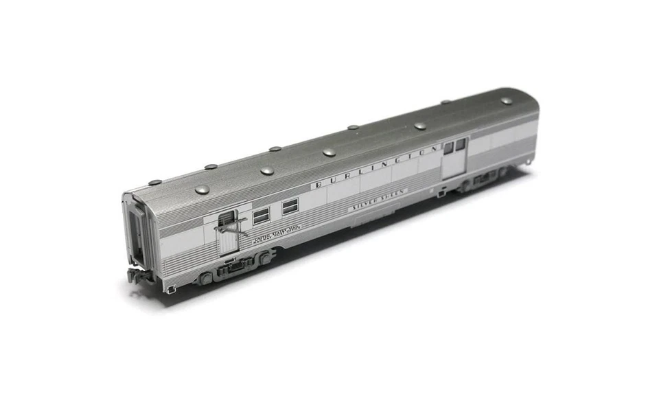 Kato 106-090, N Gauge,  CB&Q EMD E5A/Silver Streak Zephyr Train Pack - Image 3 of 4