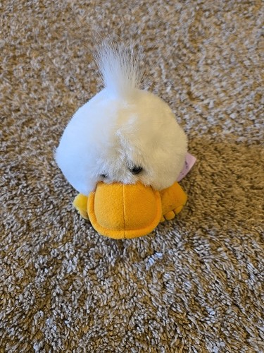 Swibco Puffkins 5" Quakster the Duck Plush With Hang Tag DOB 5-2-1997 - Picture 2 of 7