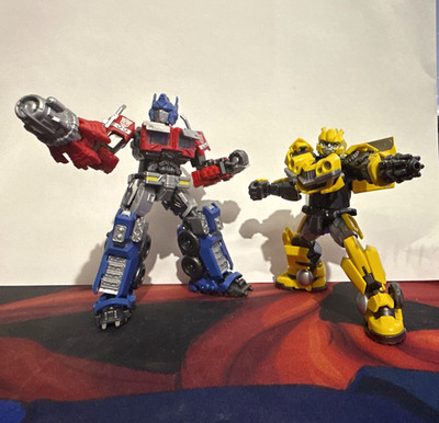 Transformers Blokees ROTB: Optimus Prime & Bumblebee Lot of 2