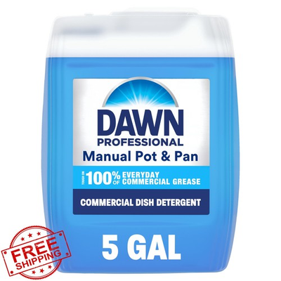 #ad Dawn Professional Dishwashing Liquid Soap Bulk Degreaser 5 Gallon $139.90