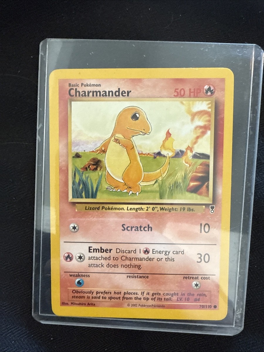 2002 charmander pokemon card Premium Acrylic Clear Display case for Booster Box, Magnetic Lid – Top Shop  Collectibles main image 1