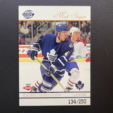 2003-04 Pacific - Supreme - Base Rookie Matt Stajan 139 Blue 134/250