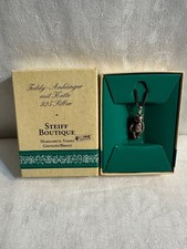 Margarete steiff vintage 925 silver Teddy bear pendant, and chain