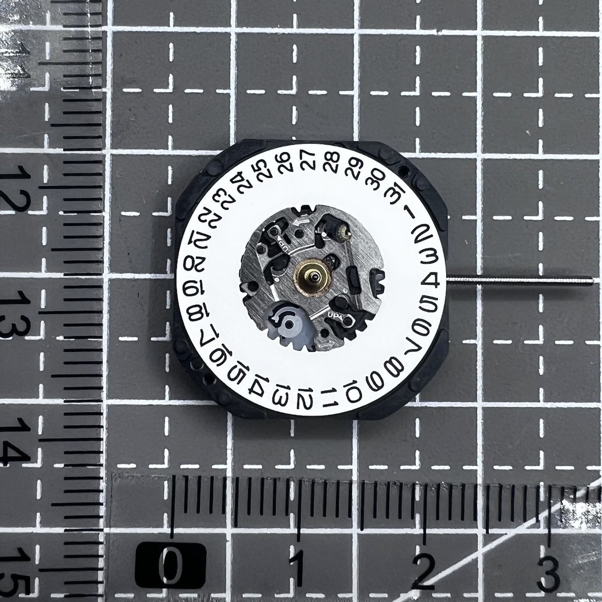 Japan Seiko 7N32C Quartz Movement 3 Hands Single Calendar Date At
