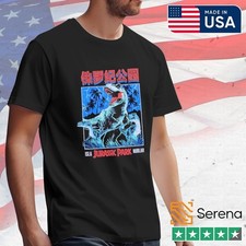 Jurassic park lightning dinosaurs shirt