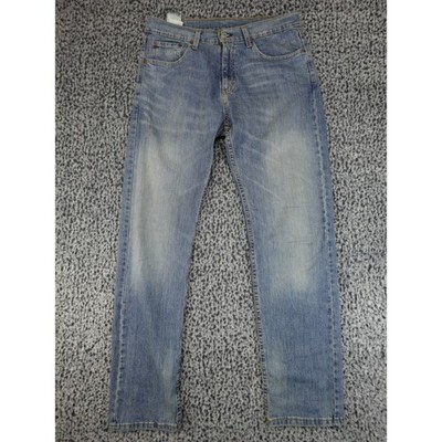 Levi's 505 Slim Fit Jeans Mens 32x32 Light Blue Good Light Wash Denim