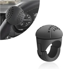 Steering Wheel Spinner,Non-Slip Silicone Steering Wheel Knob with Metal Bearings