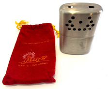 VTG Jon-E Giant G. I. Size Hand Warmer w/Bag Made In USA