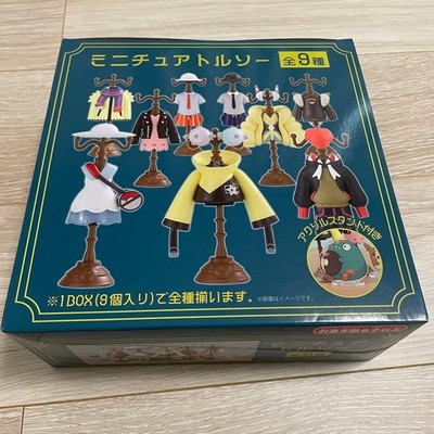 Pokemon Center - Figure Miniature Torso BOX 9pc Complete Set Trainer Costume
