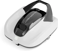 Cordless Robotic Pool Cleaner, Portable Swimming Robotic Pool Vacuum