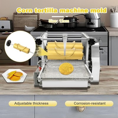 12cm Electric Tortilla Maker Mold Customized Mold Gold Mould with Gear