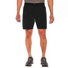 Eddie Bauer Men's Ripstop Tech Pull on Short, Medium, Black