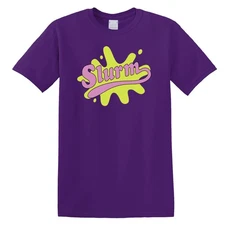 Futurama Slurm Can Drink Men's Purple Size S-5XL