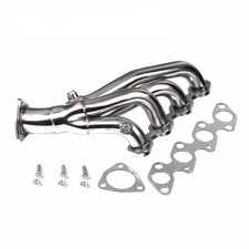 Stainless Turbo Manifold Exhaust Headers Fits 95-98 Nissan 240sx S14 Ka24de 2.4l