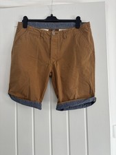 Men’s Slim Fit Chino Shorts Primark Waist 34