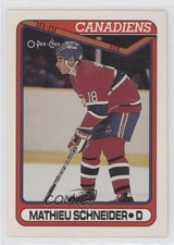 1990-91 O-Pee-Chee Mathieu Schneider #372 2s9