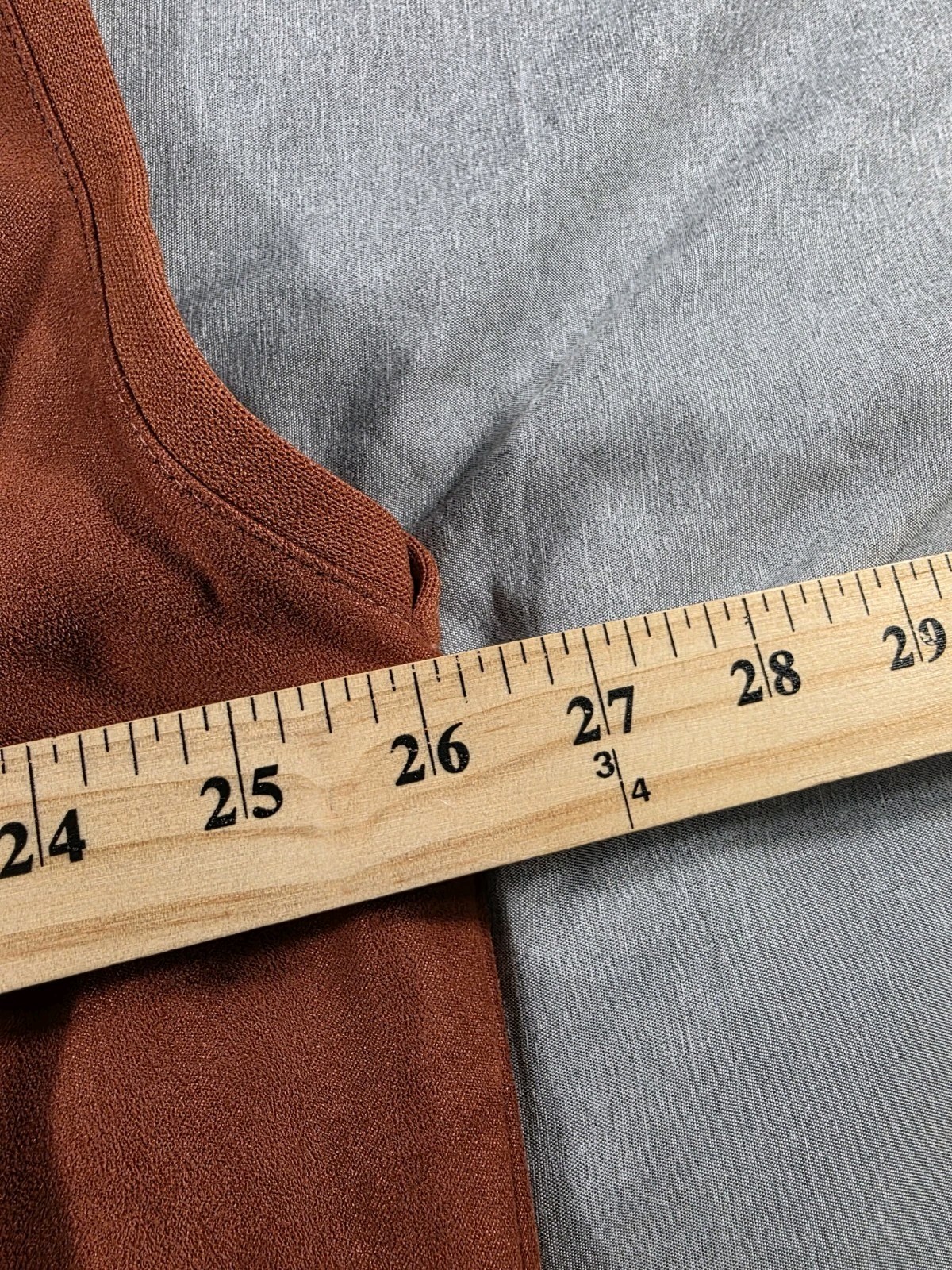 Zero Restriction Microsuede Pullover Vest Rusty R… - image 6