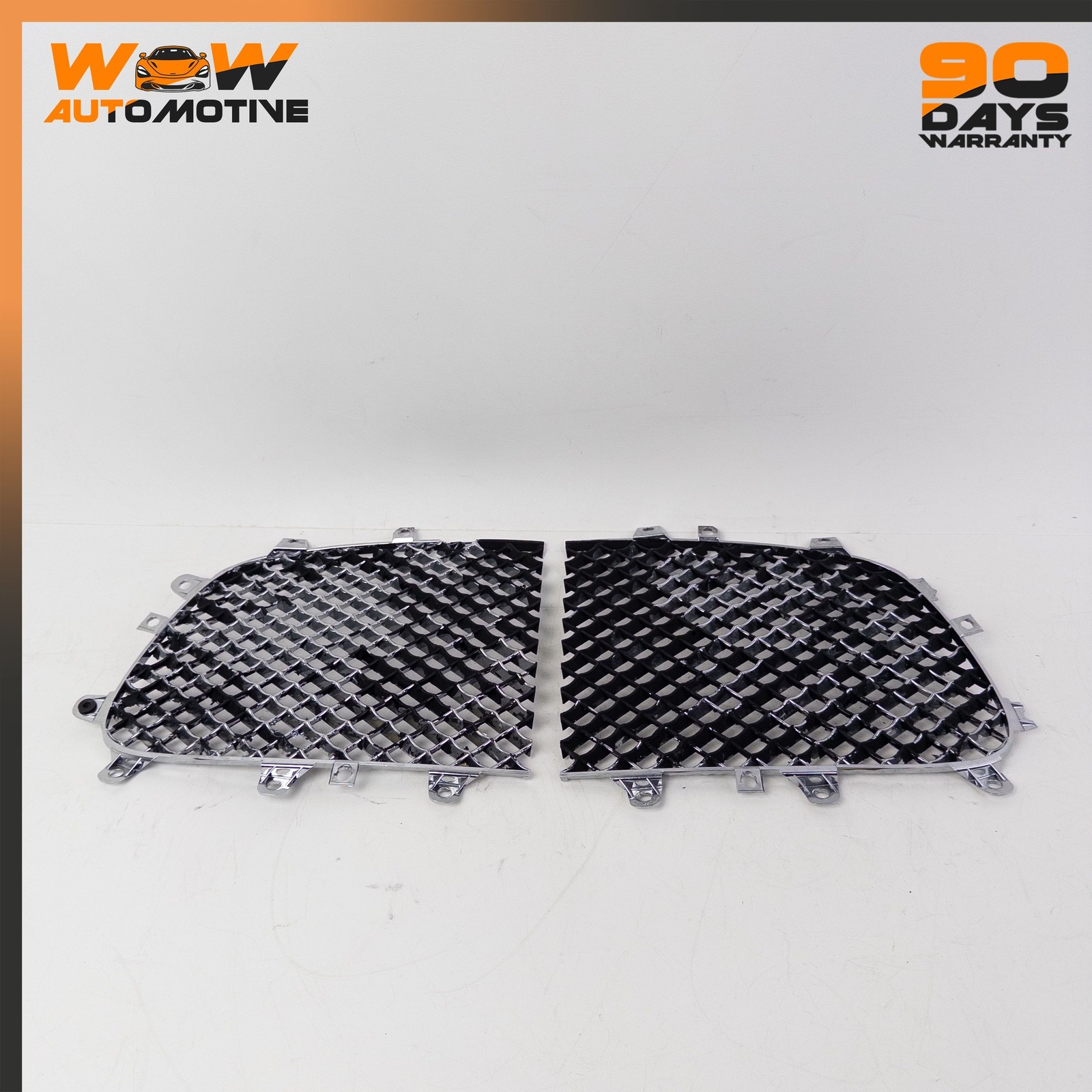 04-13 BENTLEY CONTINENTAL GTC GT FLYING SPUR RIGHT LEFT HOOD RADIATOR GRILLE OEM